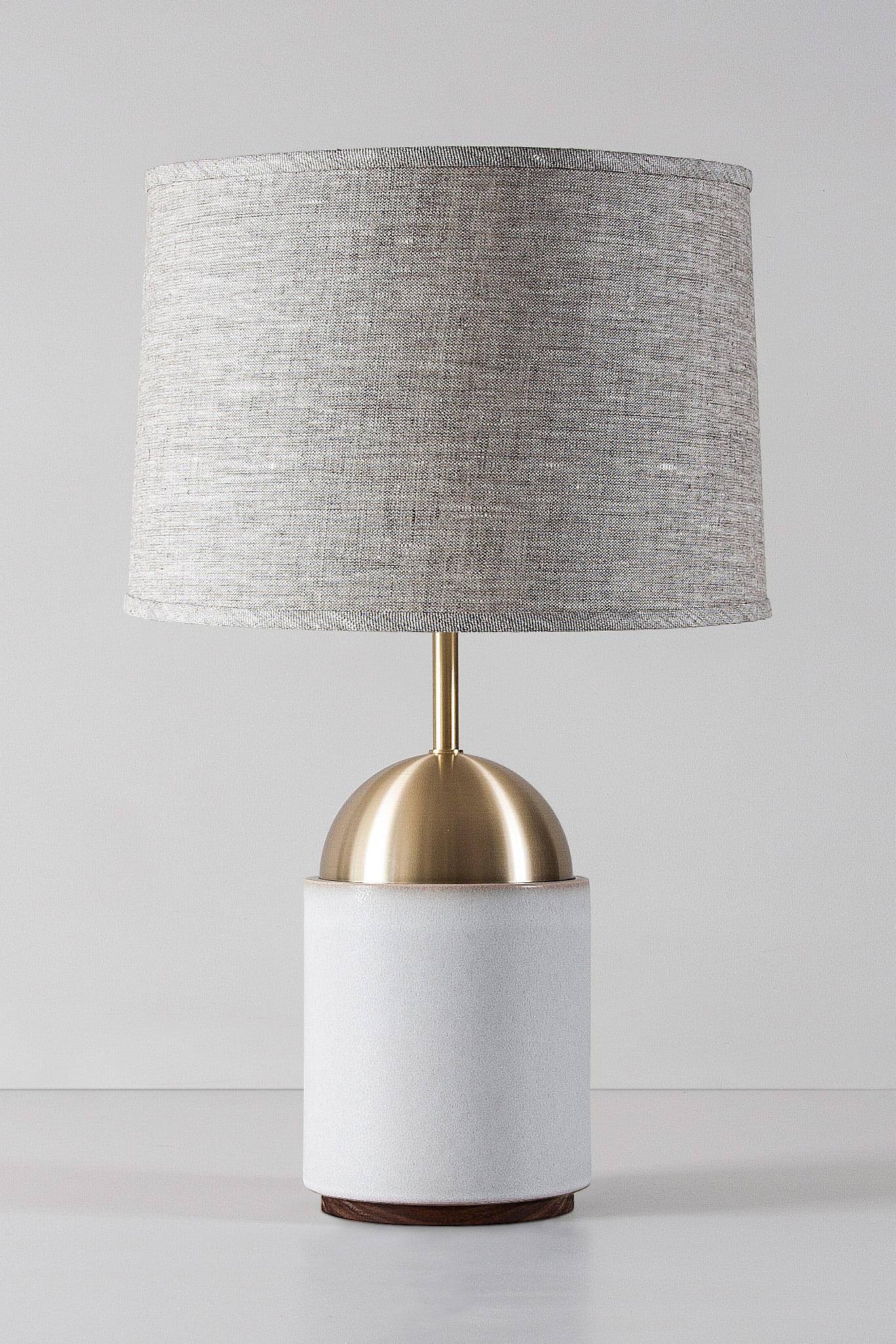 Stone and Sawyer Fossil Gray Noor Lamp
