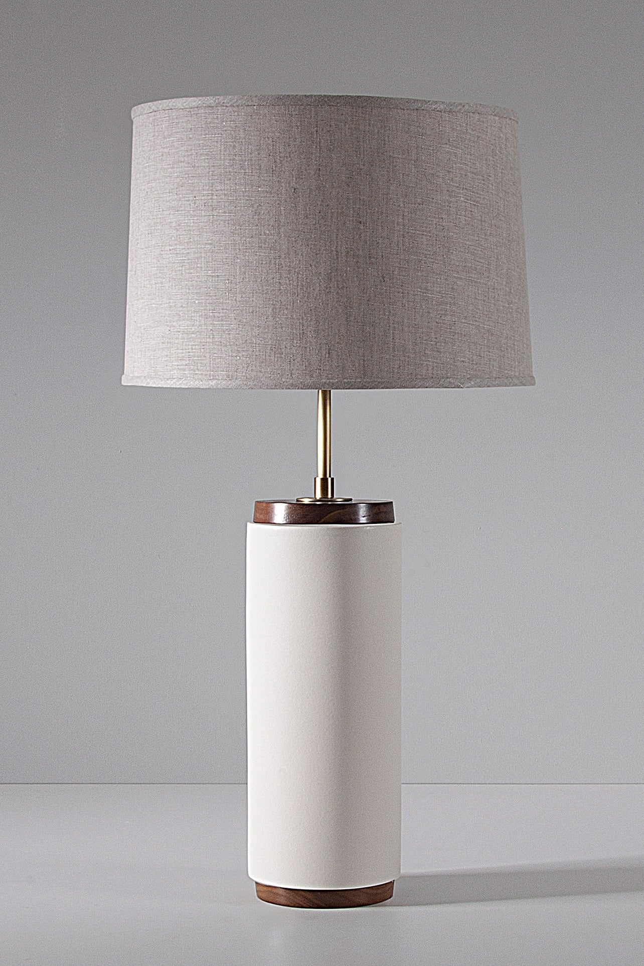 Stone and Sawyer White Quartz Heyward Lamp