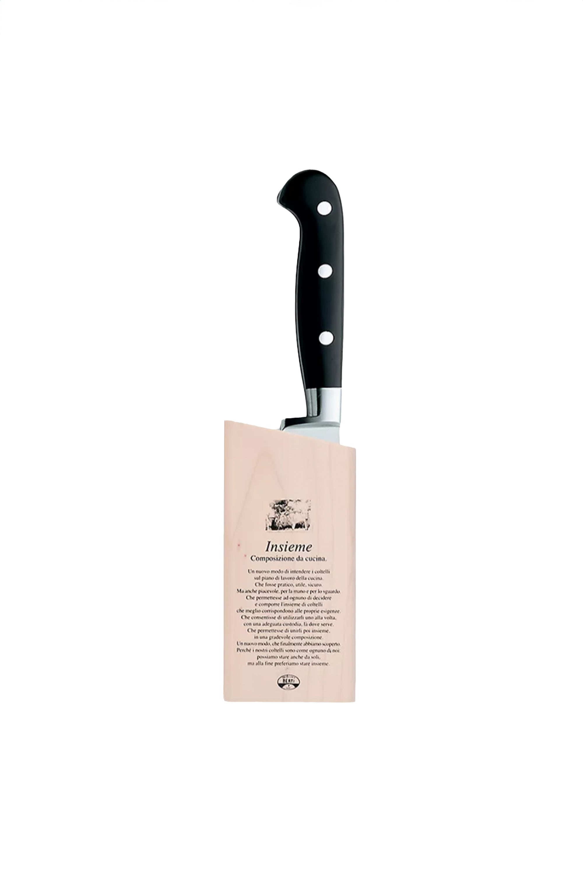 Coltellerie Berti Curved Paring Knife