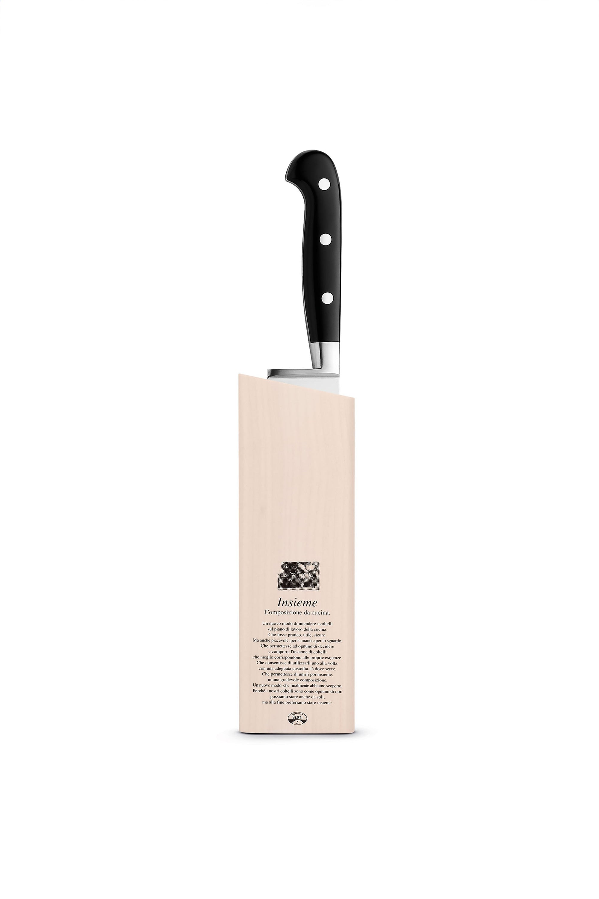 Coltellerie Berti Straight Paring Knife