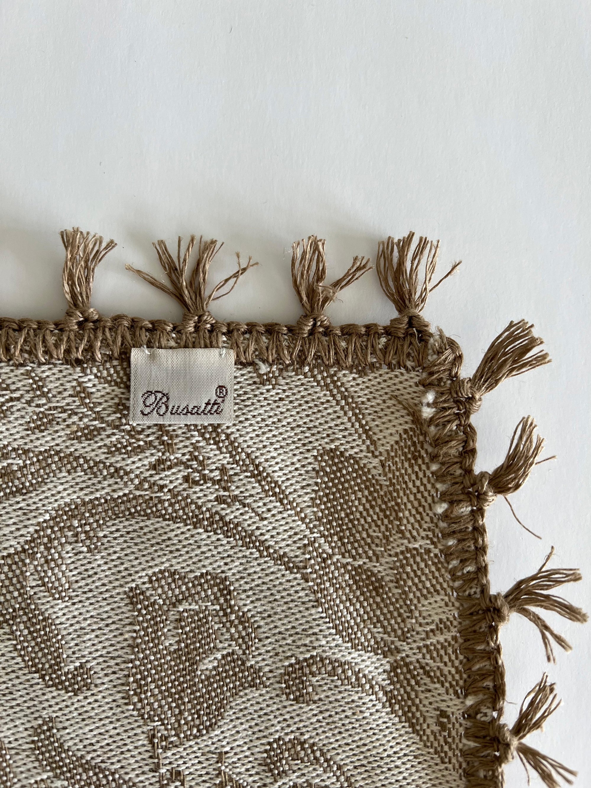 Busatti + Interior Monologue: Donna Napkins- TAUPE (set of 4)
