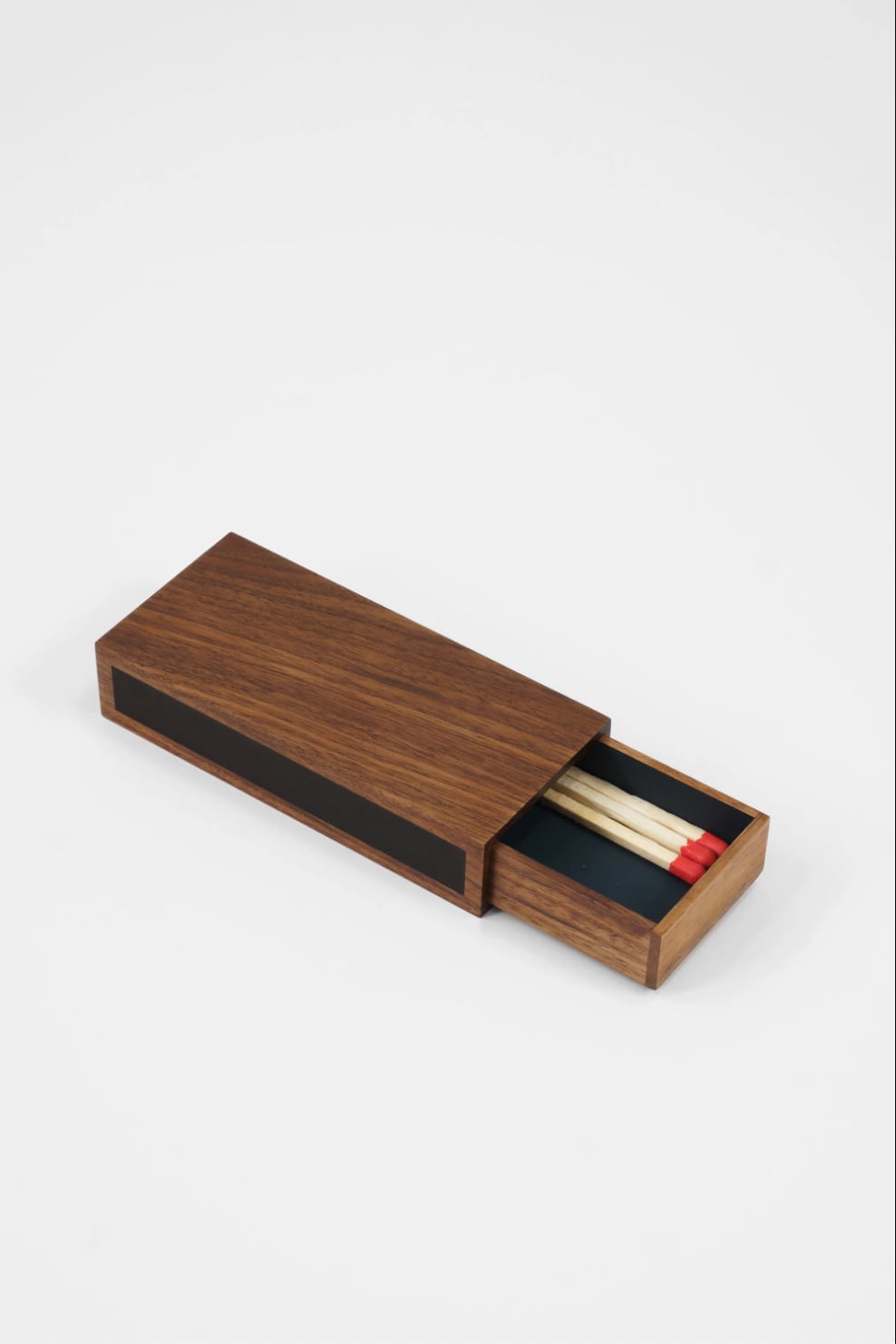 Glaze Studio Walnut Matchbox (Long)