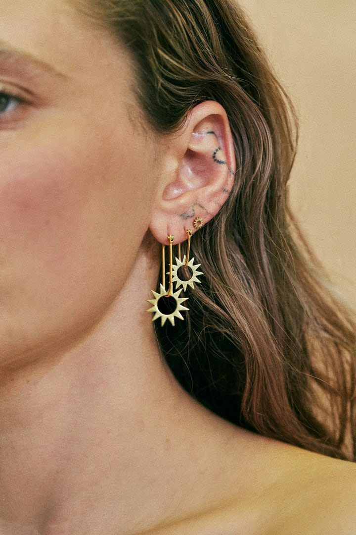 EMBLM Mini Spur Earrings