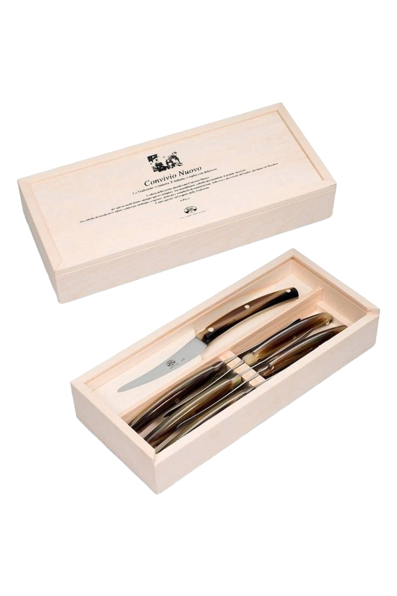Coltellerie Berti Convivio Nuovo Steak Knife Set
