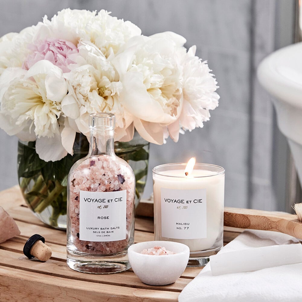 Voyage et Cie Botanical Mineral Salts (Pink Rose)