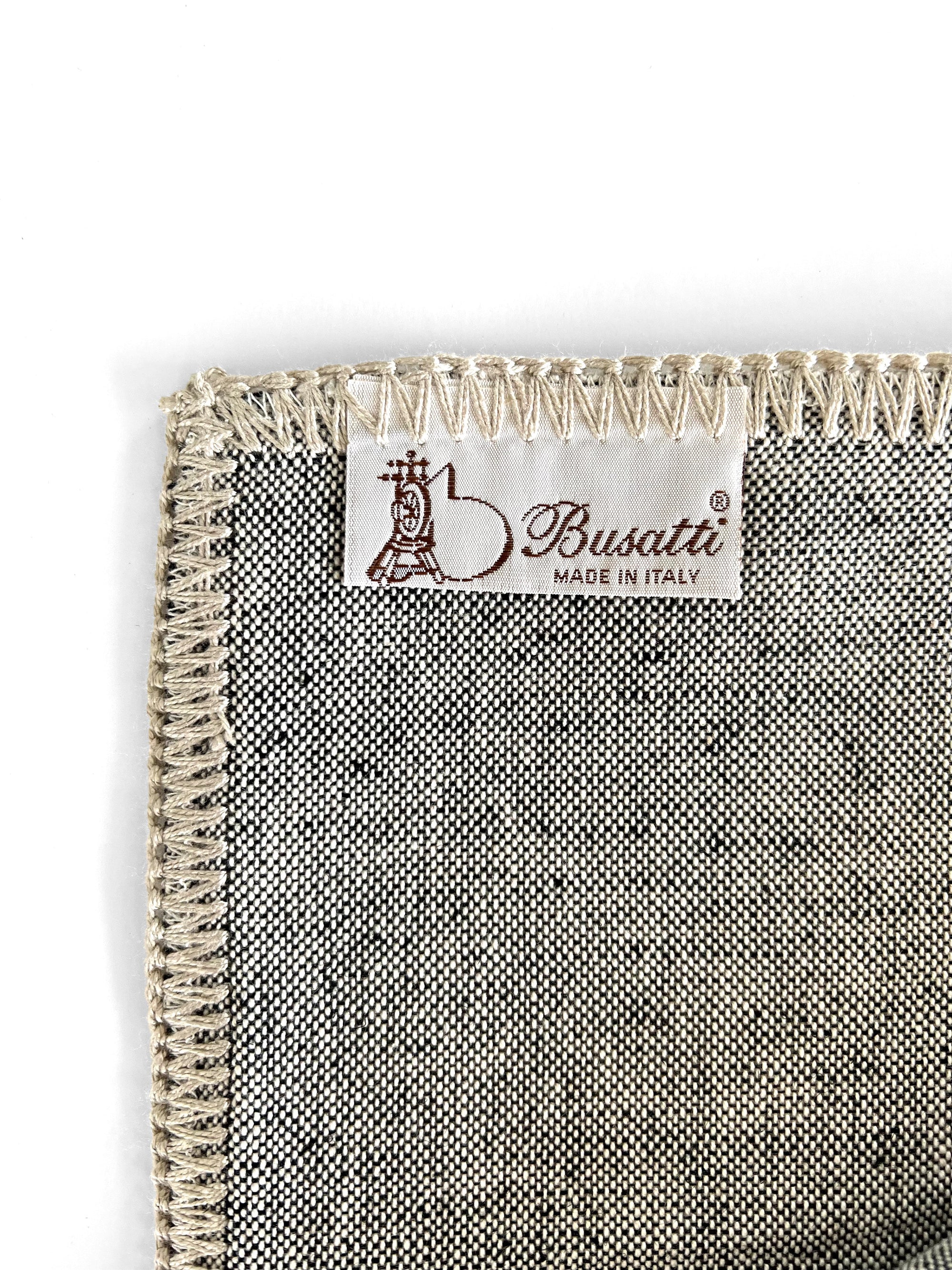 Busatti + Interior Monologue: Zodiaco Napkins- GREY (set of 4)